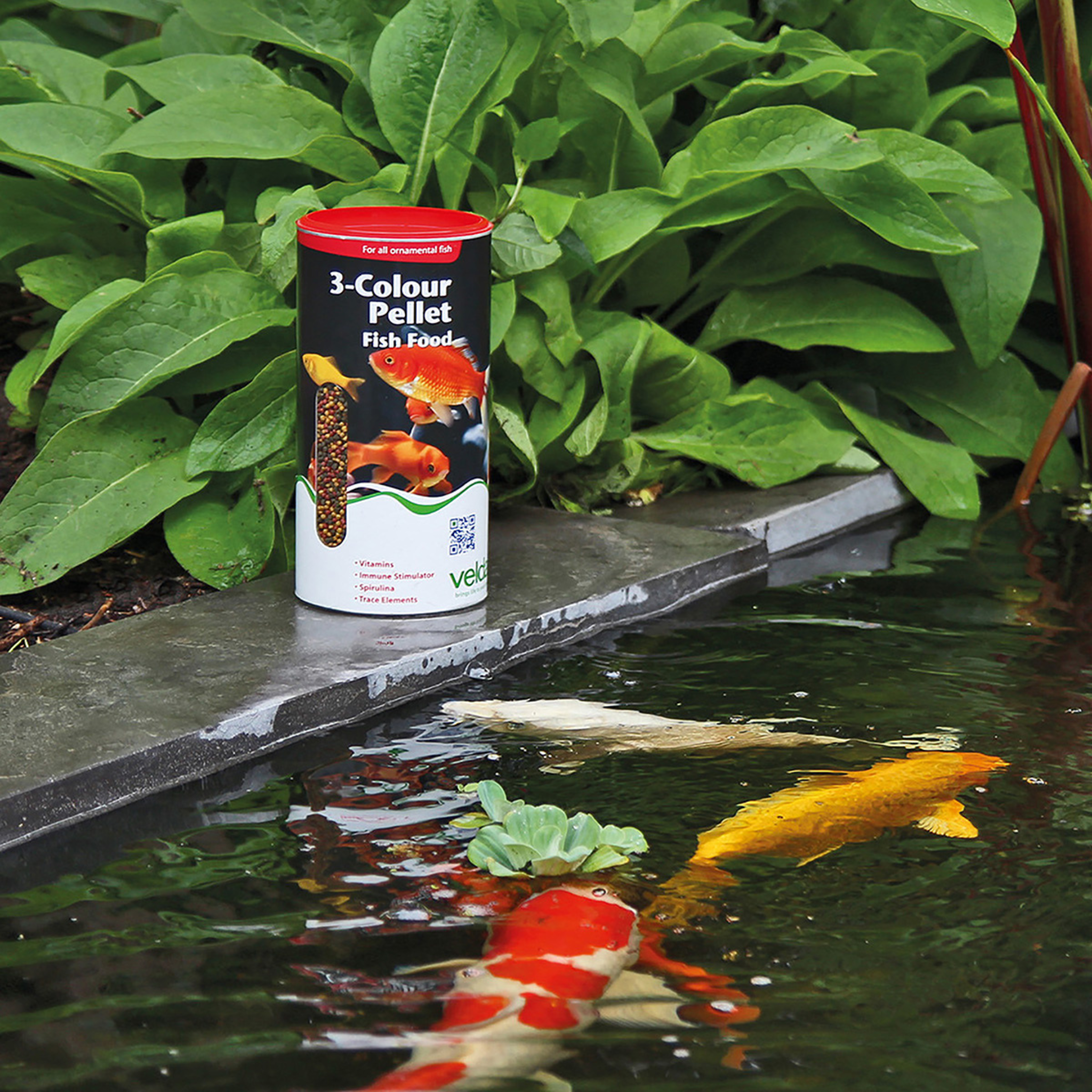 Velda 3-Colour Pellet Food Fischfutter für den Teich