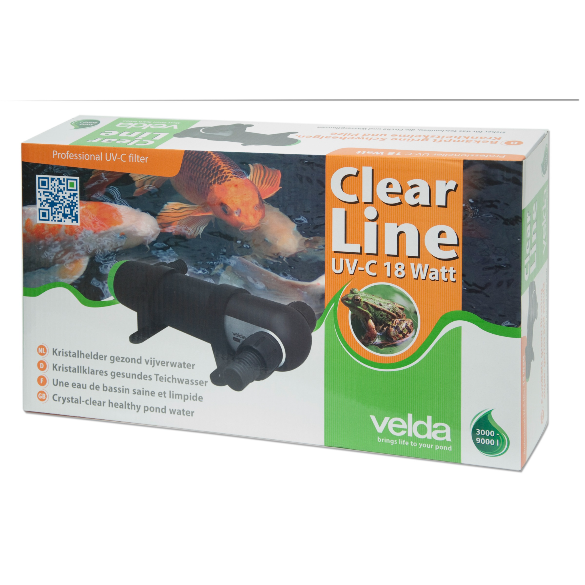 Clear Line UV-C 18 watt verpackung