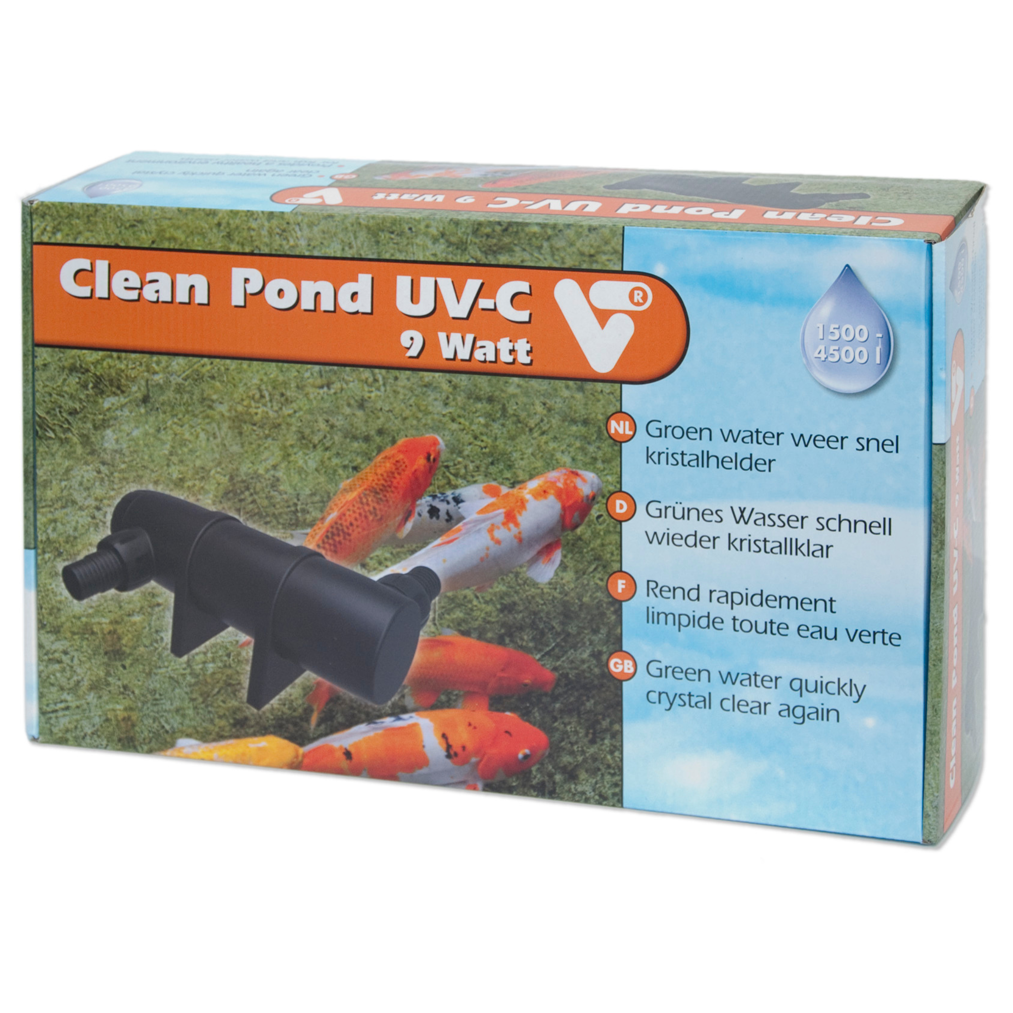 Clean Pond UV-C 9 Watt Verpackung