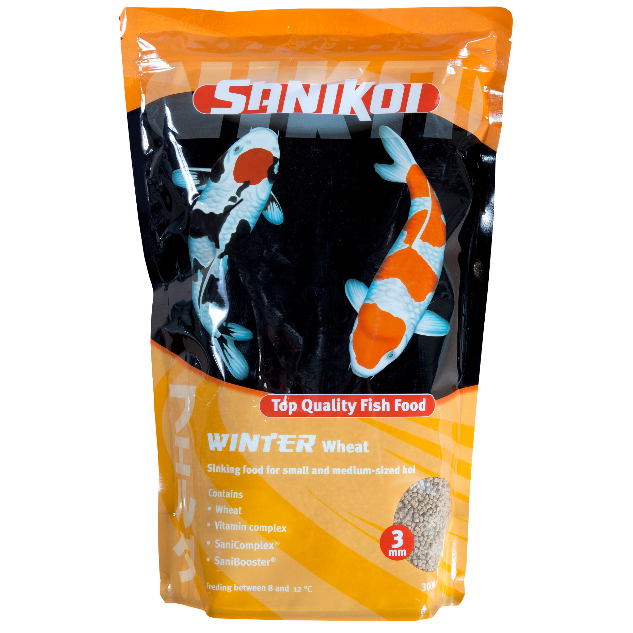 SaniKoi Winter Wheat Food 3 mm 3000 ml