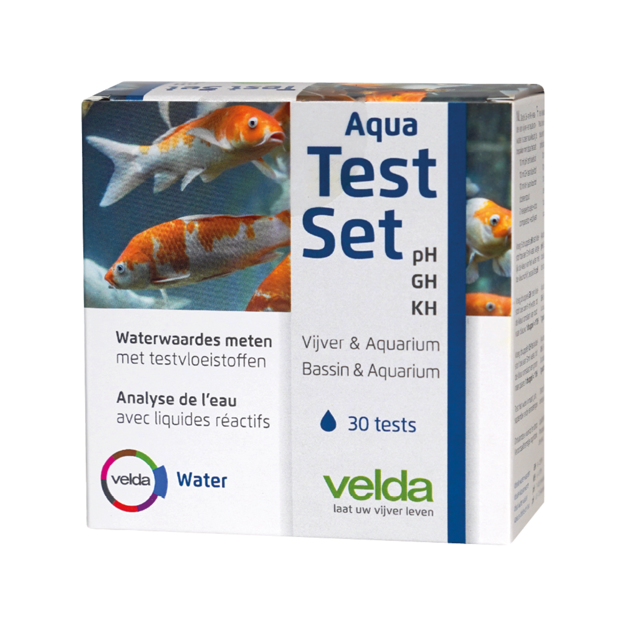 Kit de test Aqua pH-GH-KH Velda