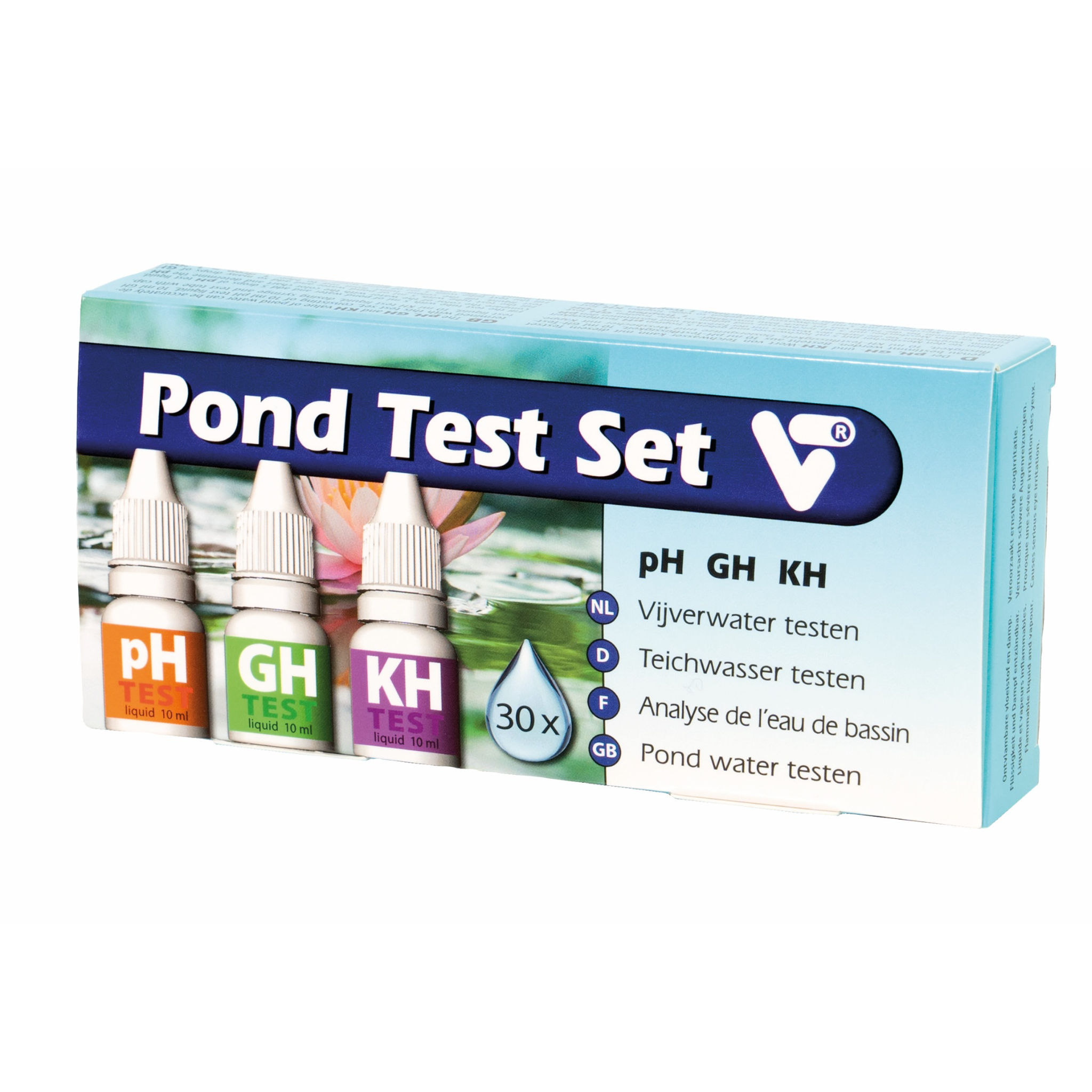 VT Pond Test Set pH/GH/KH